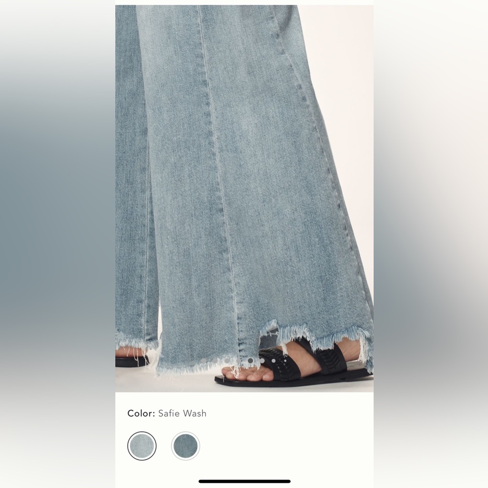 Pilcro Adi Wide Leg  Flare Jeans - Picture 2 of 8